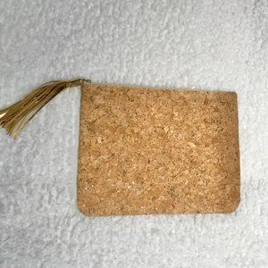 Oversized Cork Envelope Clutch